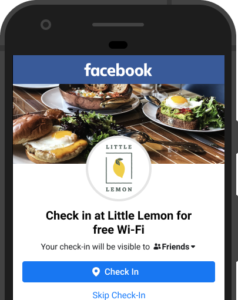 facebook wi-fi girişi